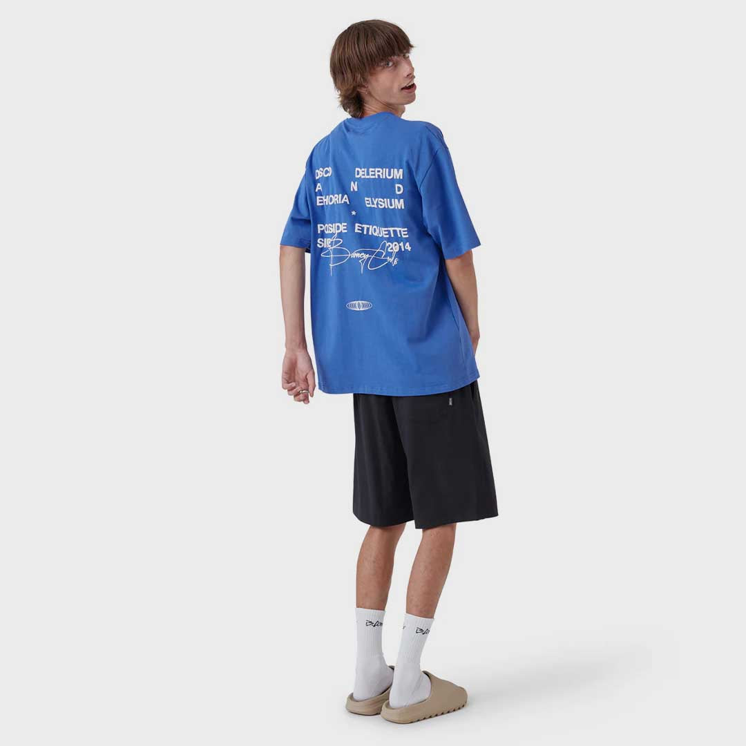 Euphoria Tee | Cyber Blue
