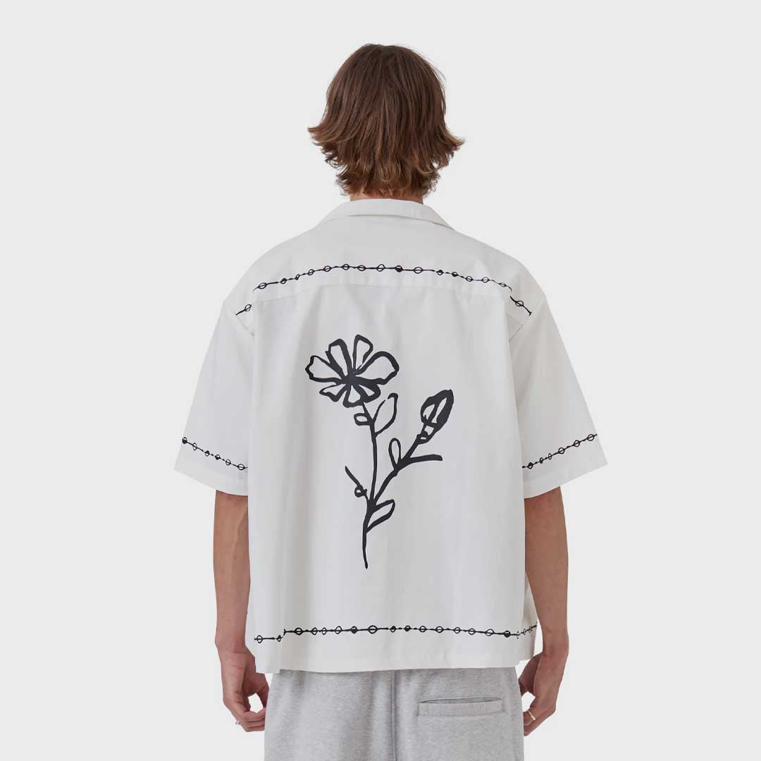 No Showing Shirt | White
