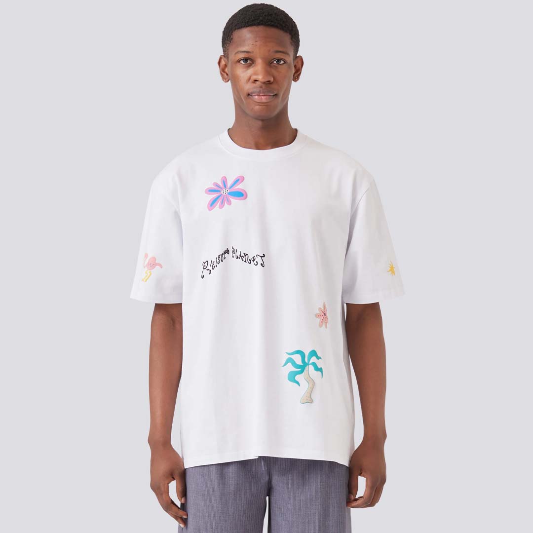 PLANET TEE | WHITE