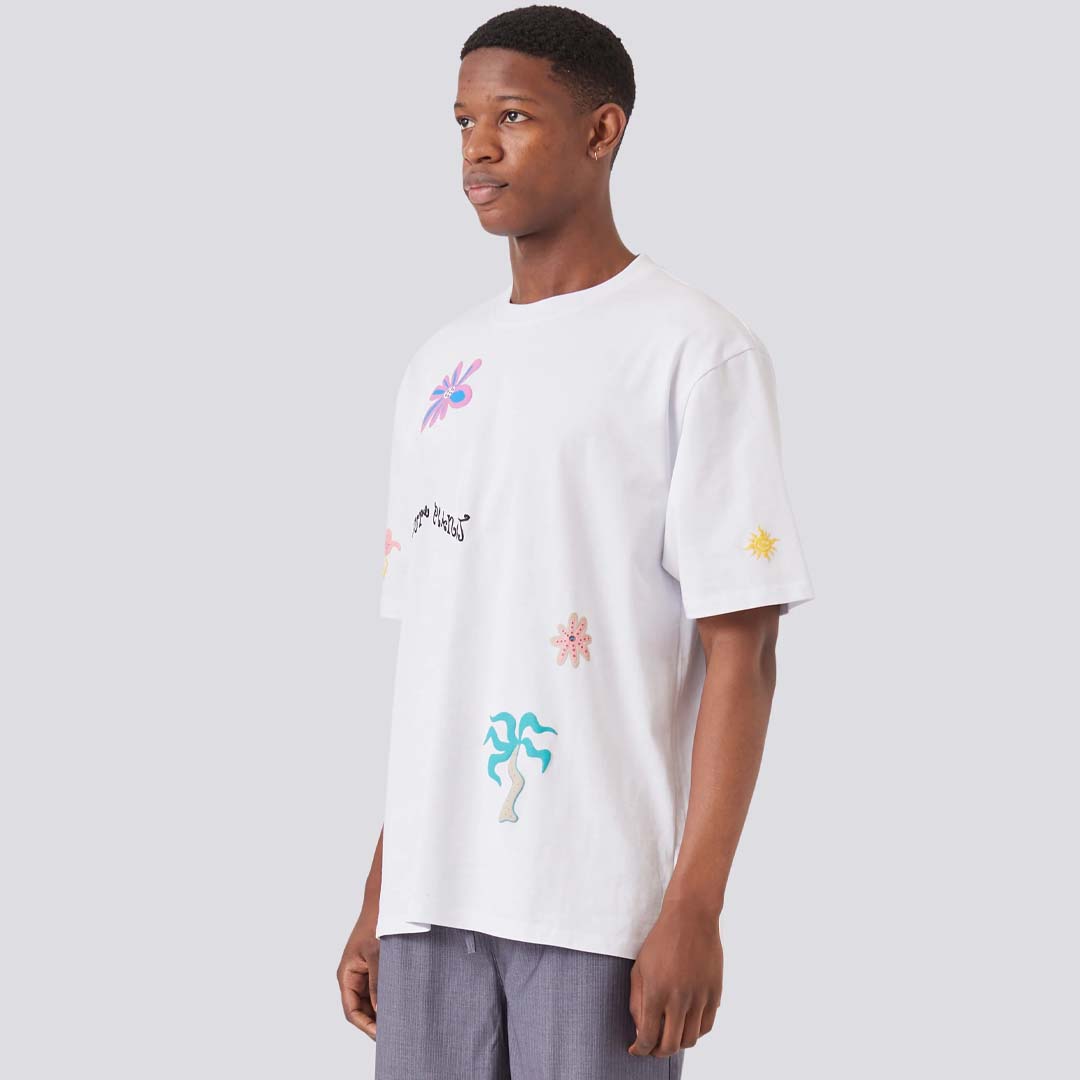 PLANET TEE | WHITE