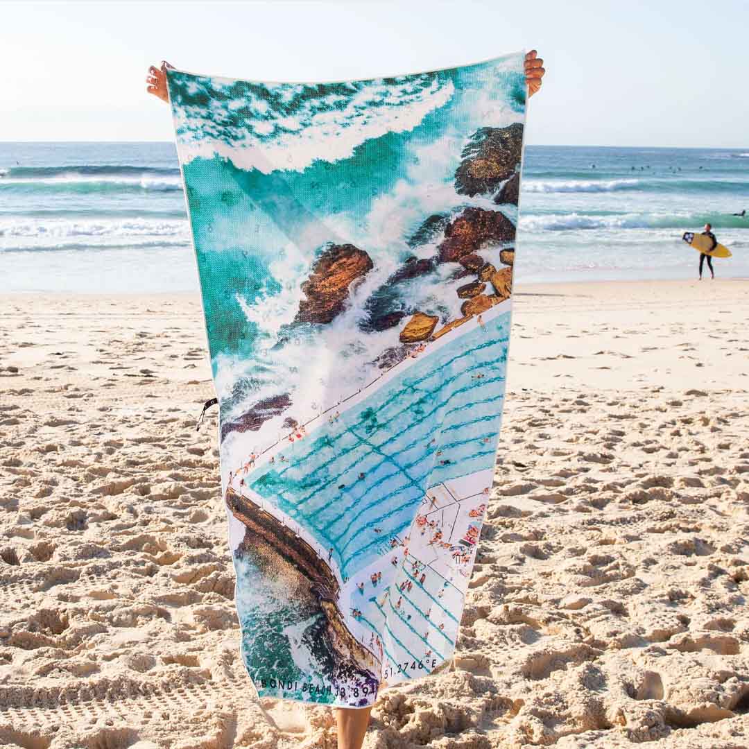 Beach Towel | Icebergs Summer