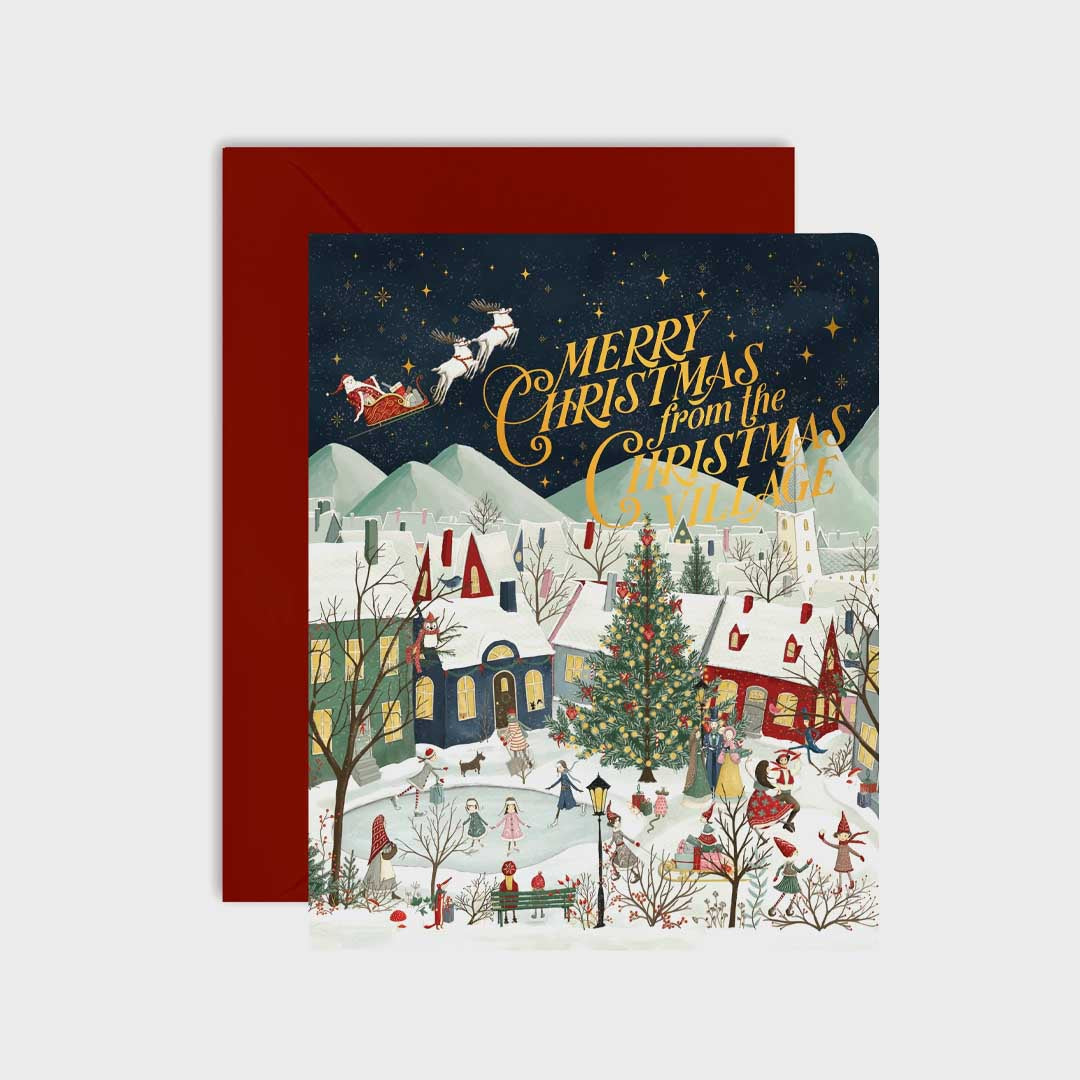 Christmas Card | Christmas Village