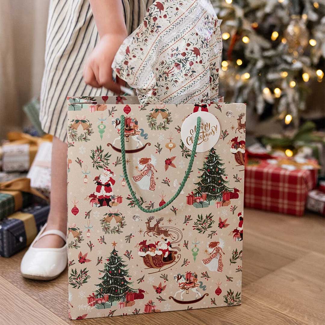 Christmas Gift Bag | Jolly Santa