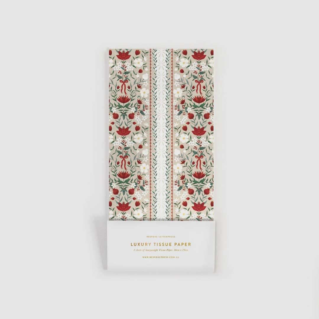 Tissue Paper | Festive Florals