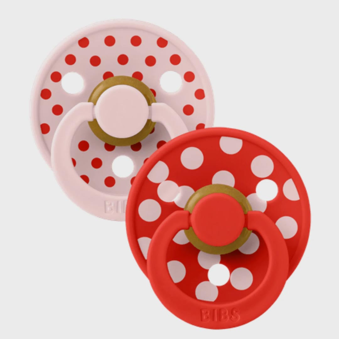 BIBS Studio Polka | Blossom Candy Apple