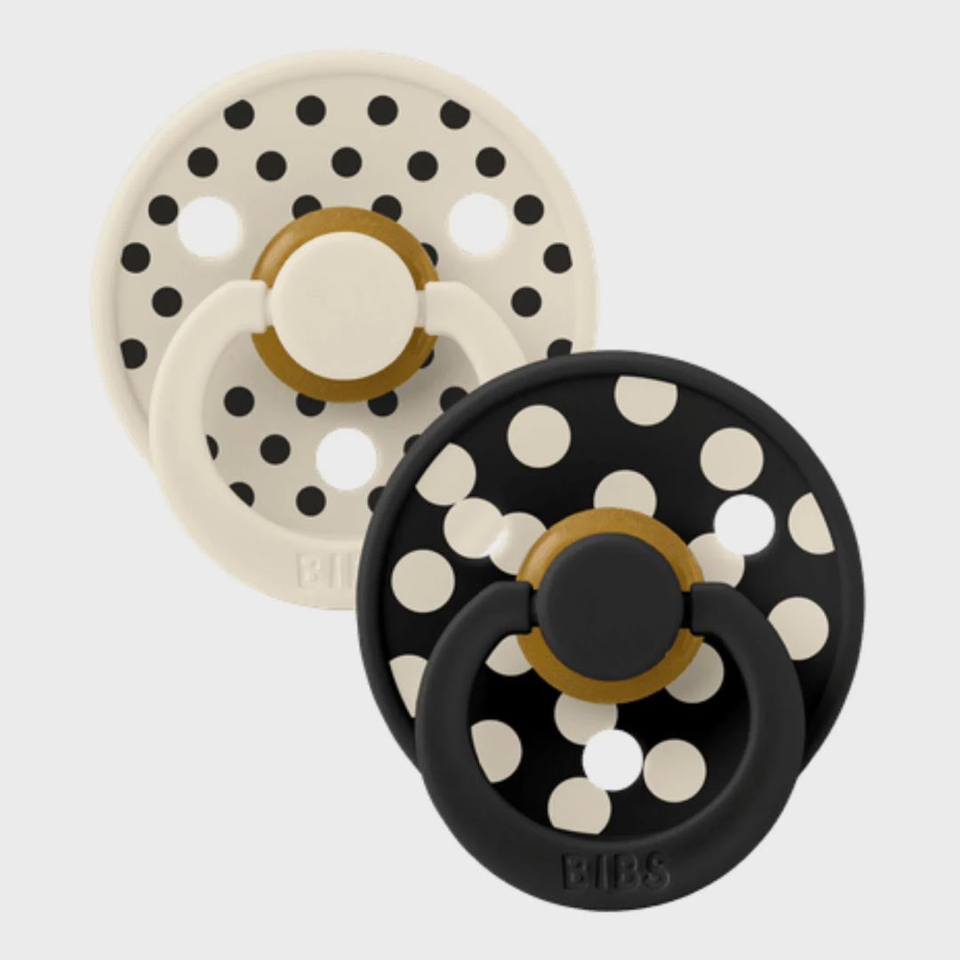 BIBS Studio Polka | Ivory Black