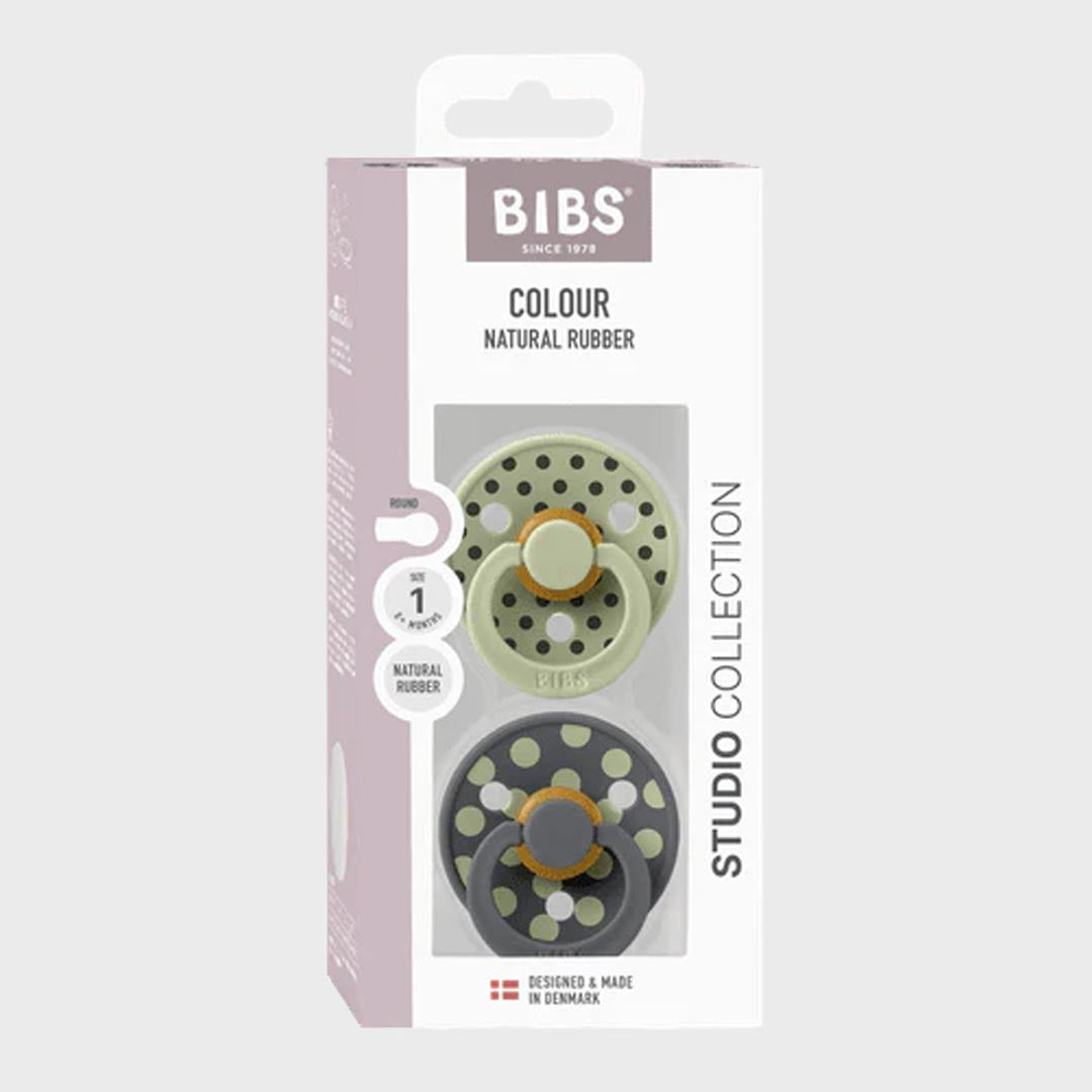 BIBS Studio Polka | Sage Iron