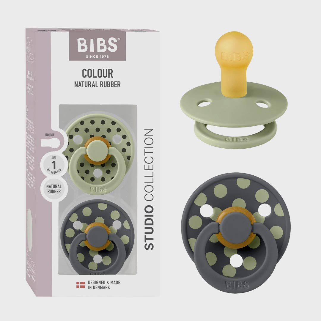 BIBS Studio Polka | Sage Iron