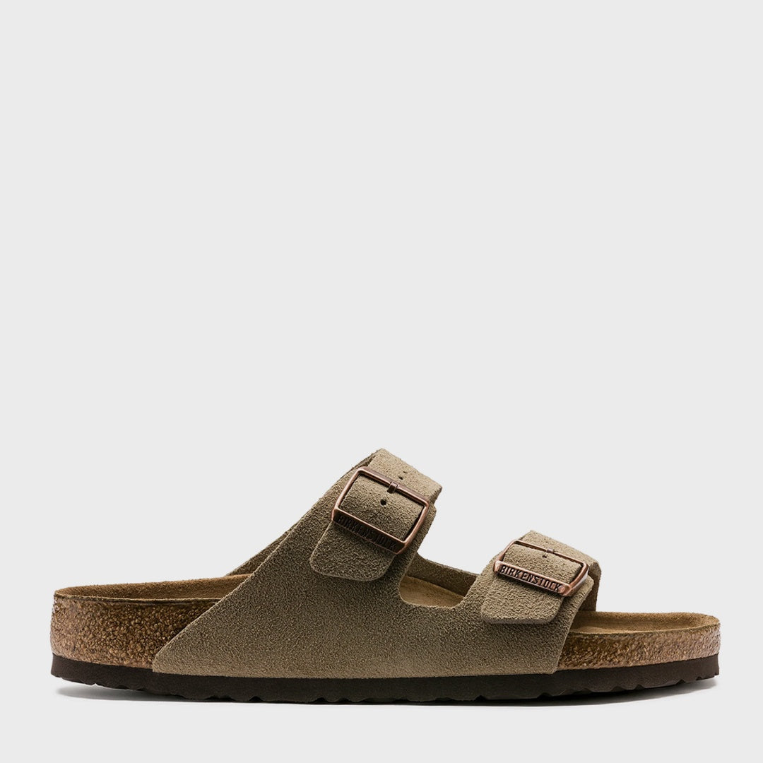 Arizona Suede Leather | Taupe (Narrow)