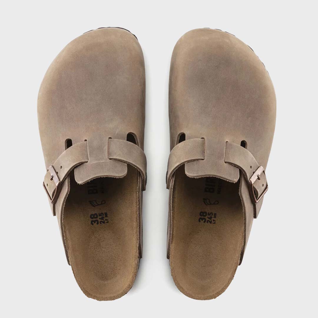 BOSTON | TOBACCO BROWN OILED LEATHER (Narrow)