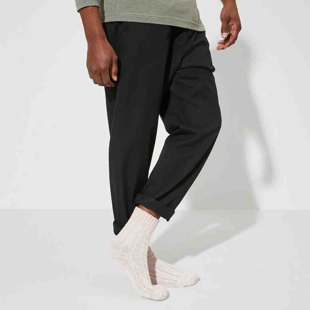 Cotton Twist Sock | Off White