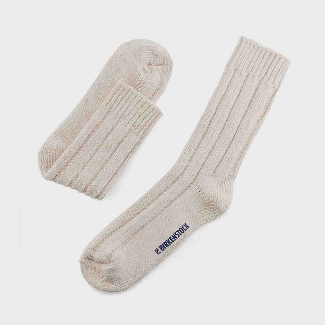 Cotton Twist Sock | Off White