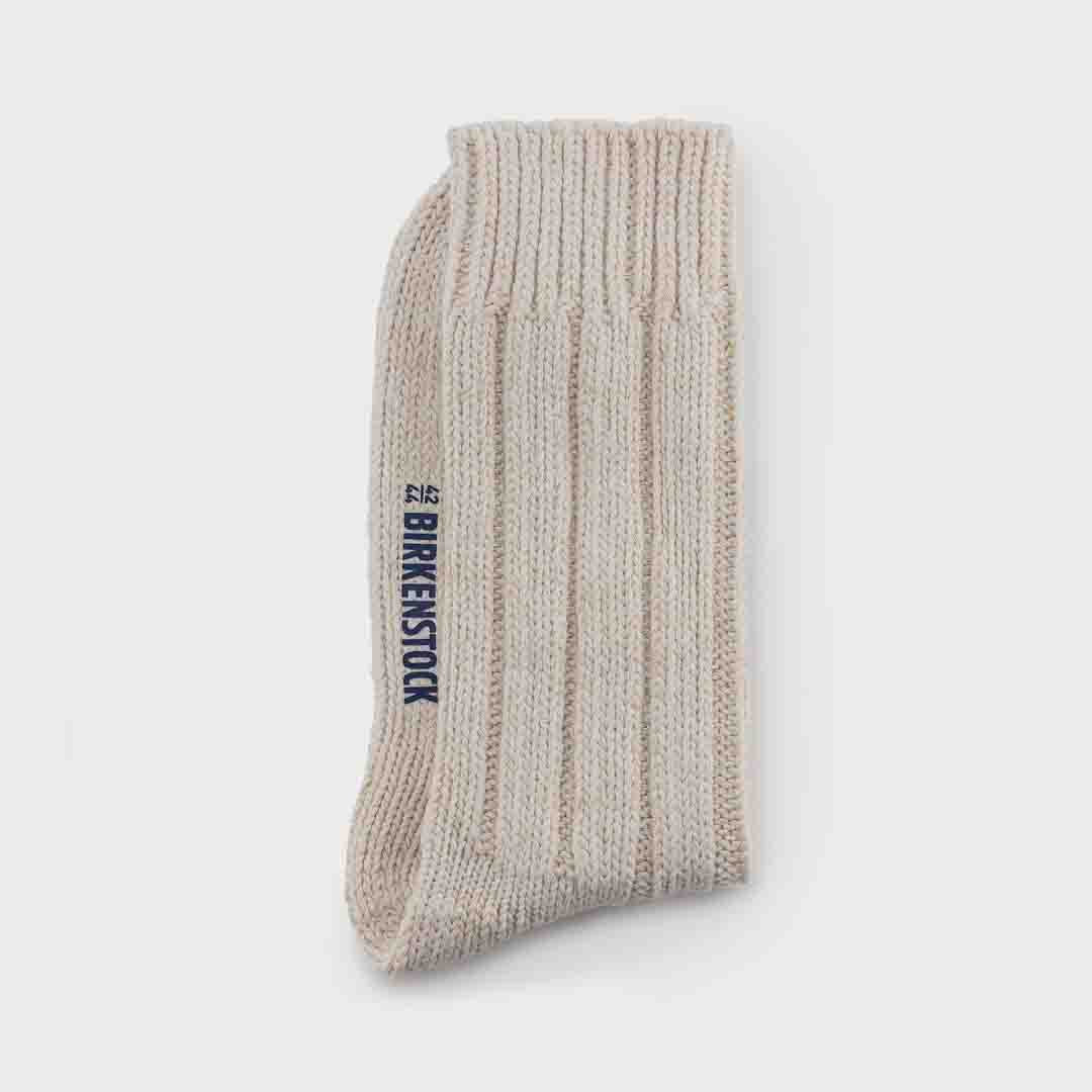 Cotton Twist Sock | Off White