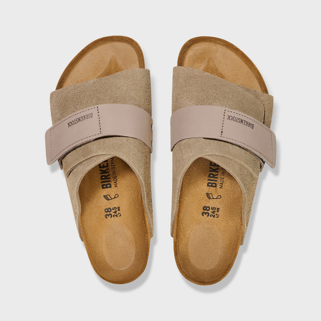 Kyoto | Taupe Nubuck Leather (Narrow)