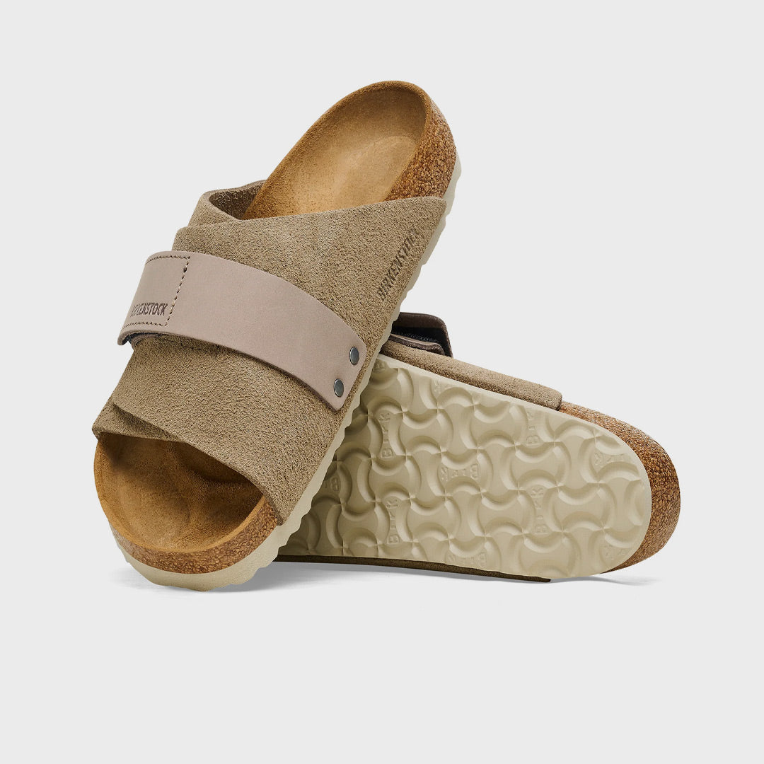 Kyoto | Taupe Nubuck Leather (Narrow)
