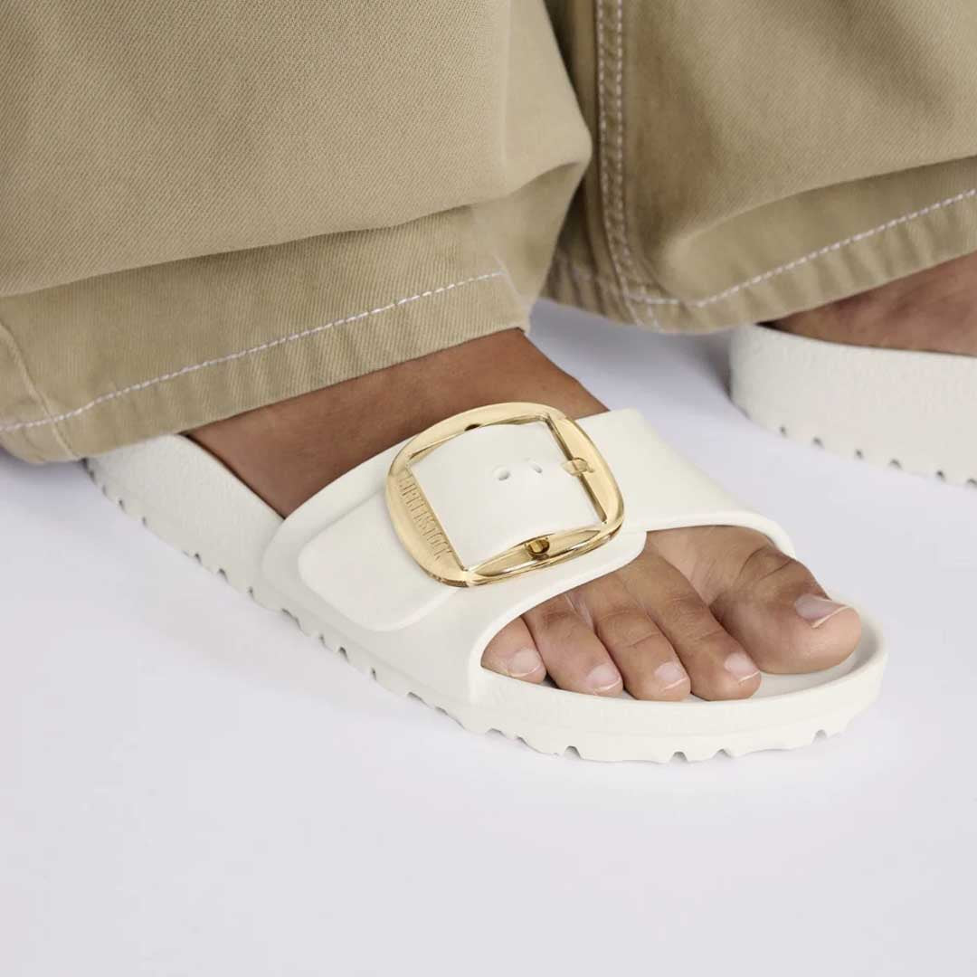 Madrid EVA Big Buckle | Eggshell (Narrow)