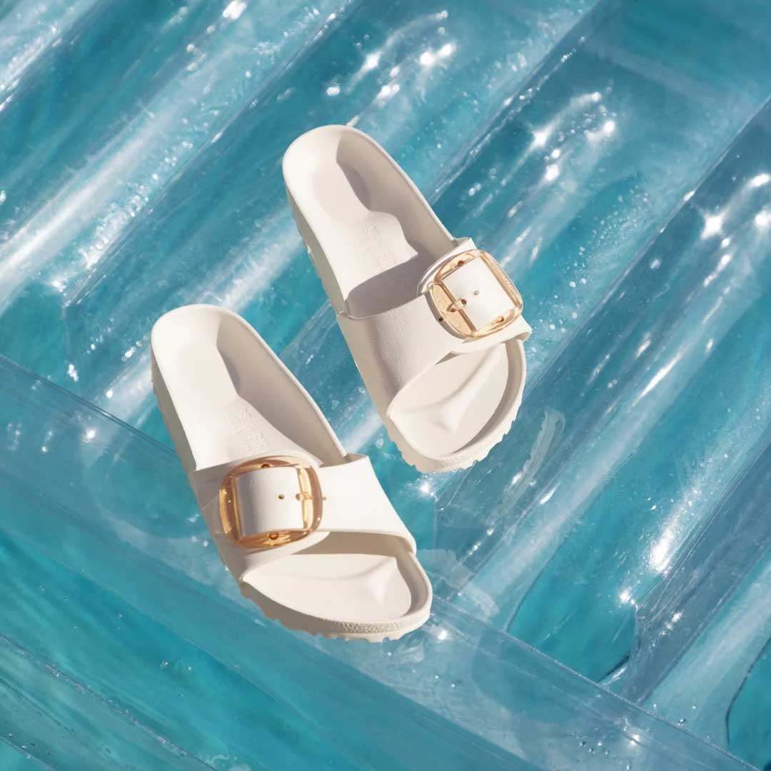 Madrid EVA Big Buckle | Eggshell (Narrow)