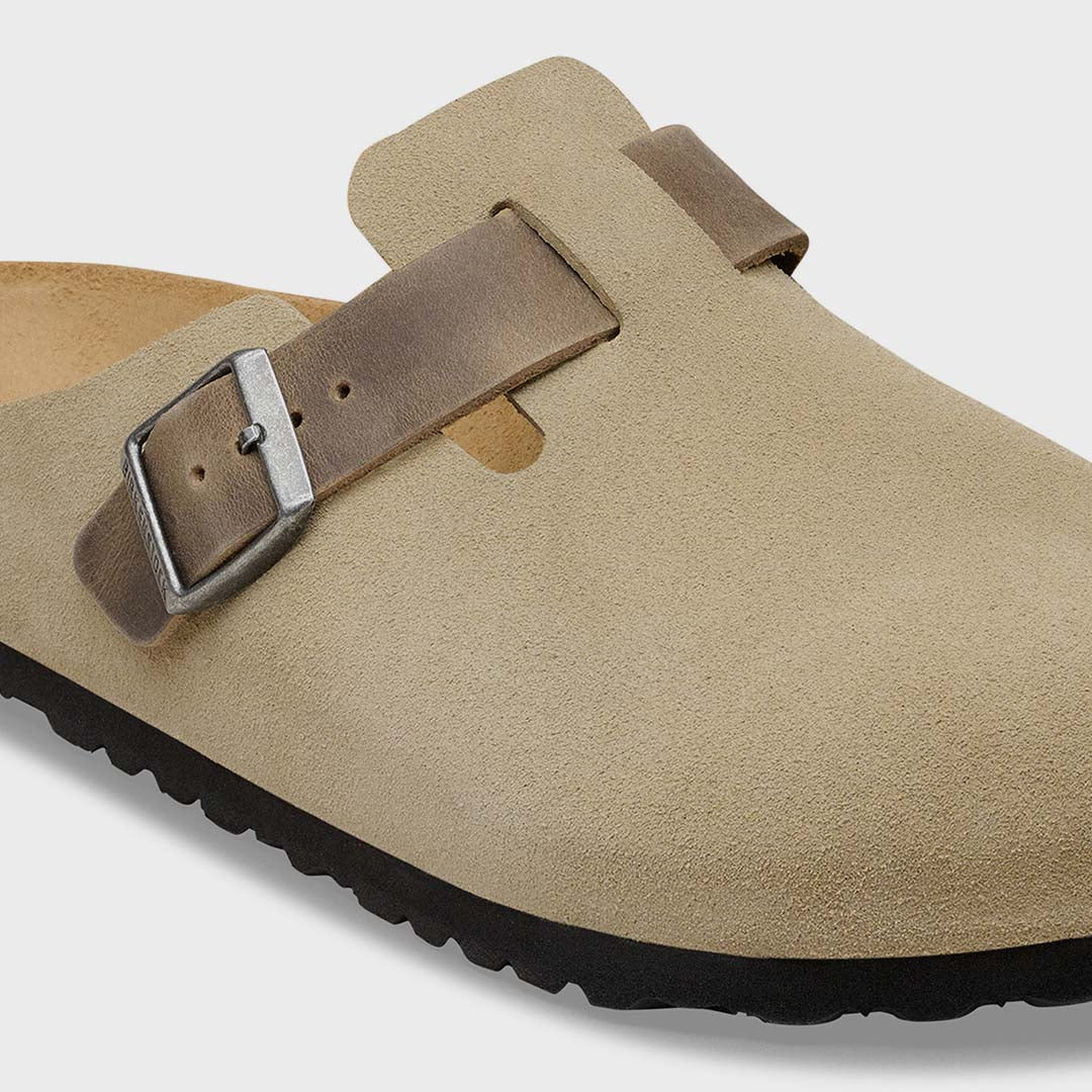 Boston | Khaki Oiled Suede (Regular)