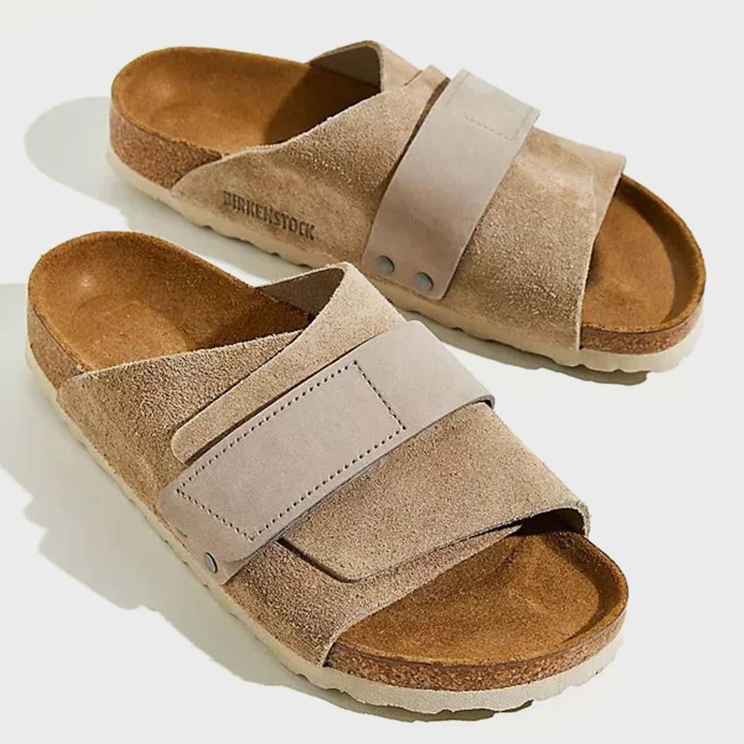 Kyoto | Taupe Suede Nubuck Leather (Regular)