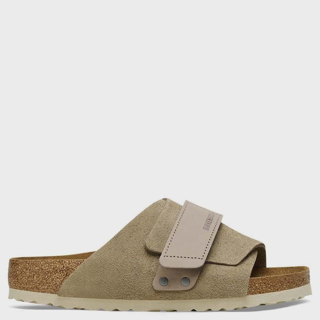 Kyoto | Taupe Nubuck Leather (Narrow)