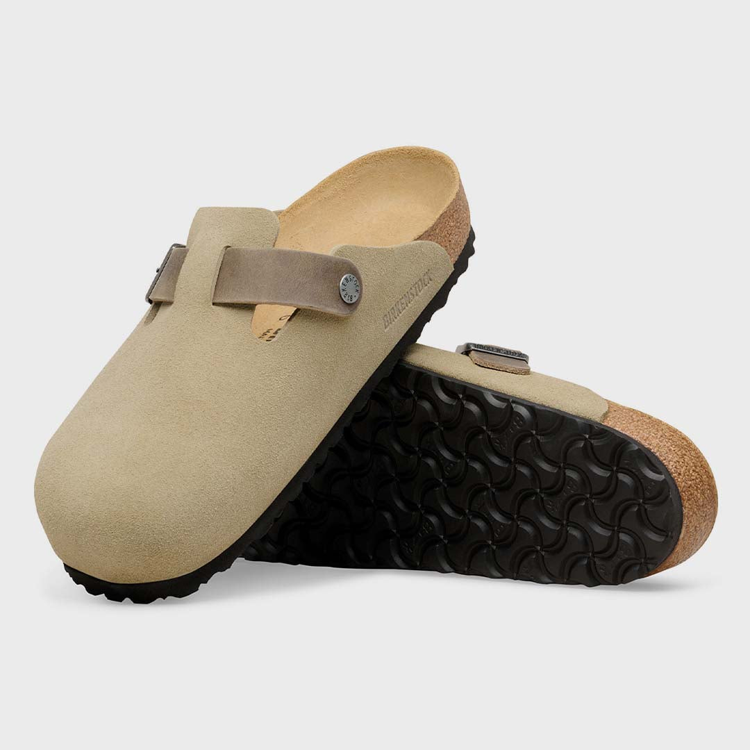 Boston | Khaki Oiled Suede (Regular)
