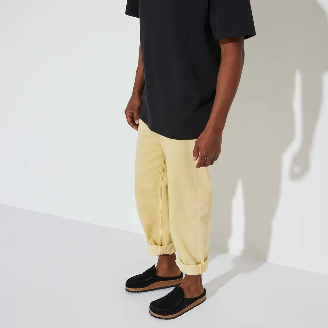 Naples | Black Suede Leather (Regular)