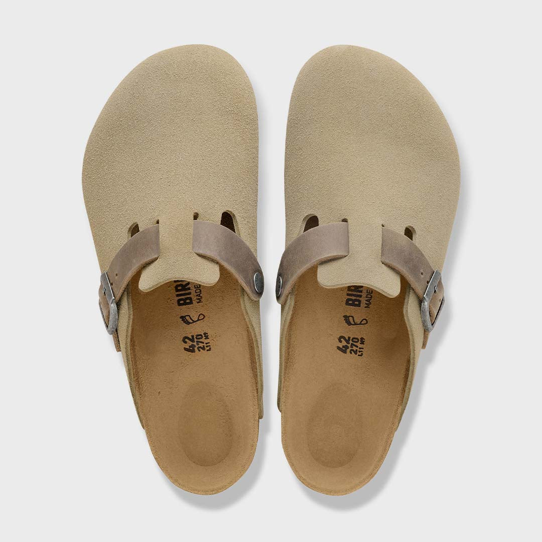 Boston | Khaki Oiled Suede (Regular)