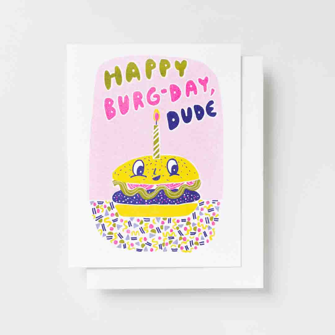 Birthday Card | Burger