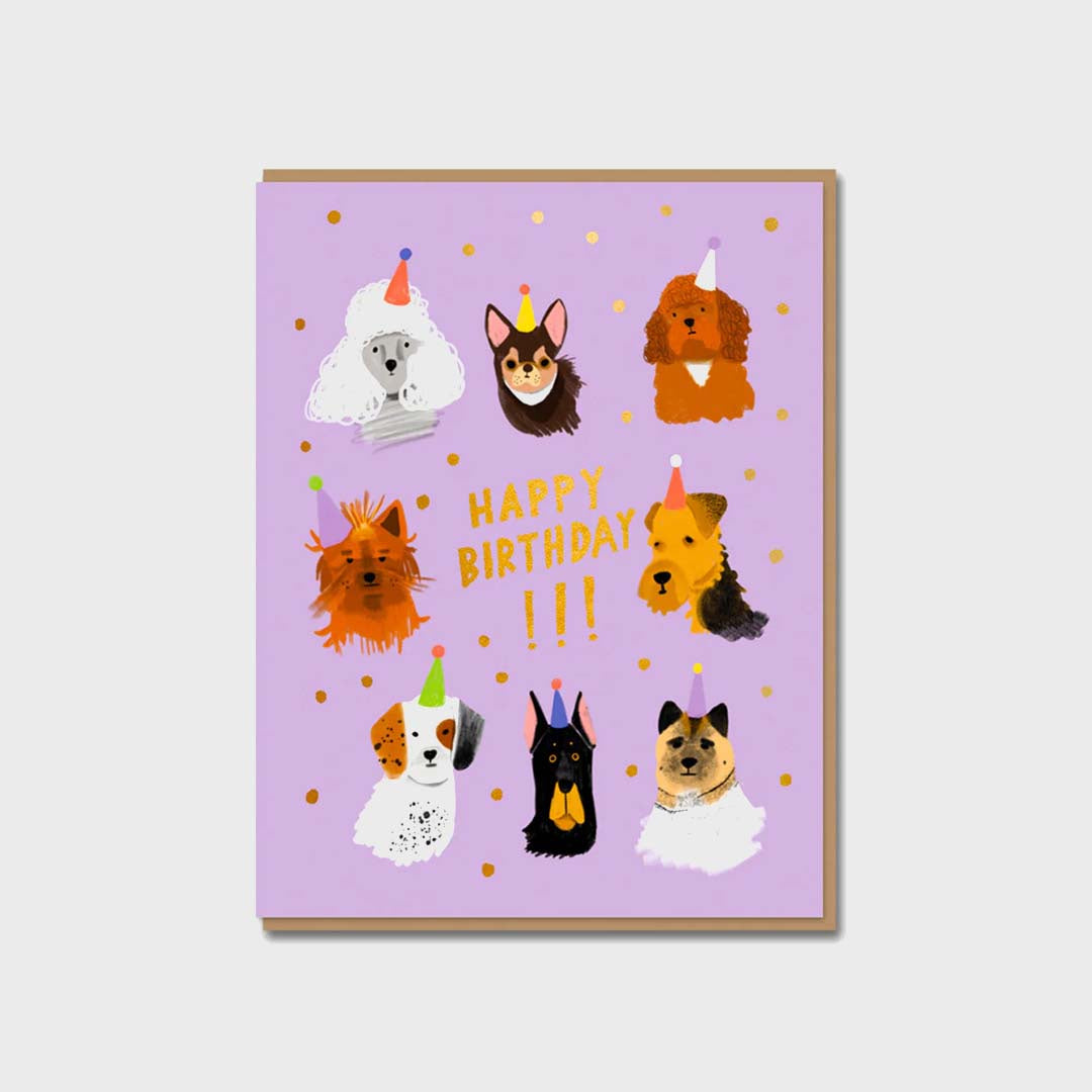 BIRTHDAY CARD |  CANINE CREW