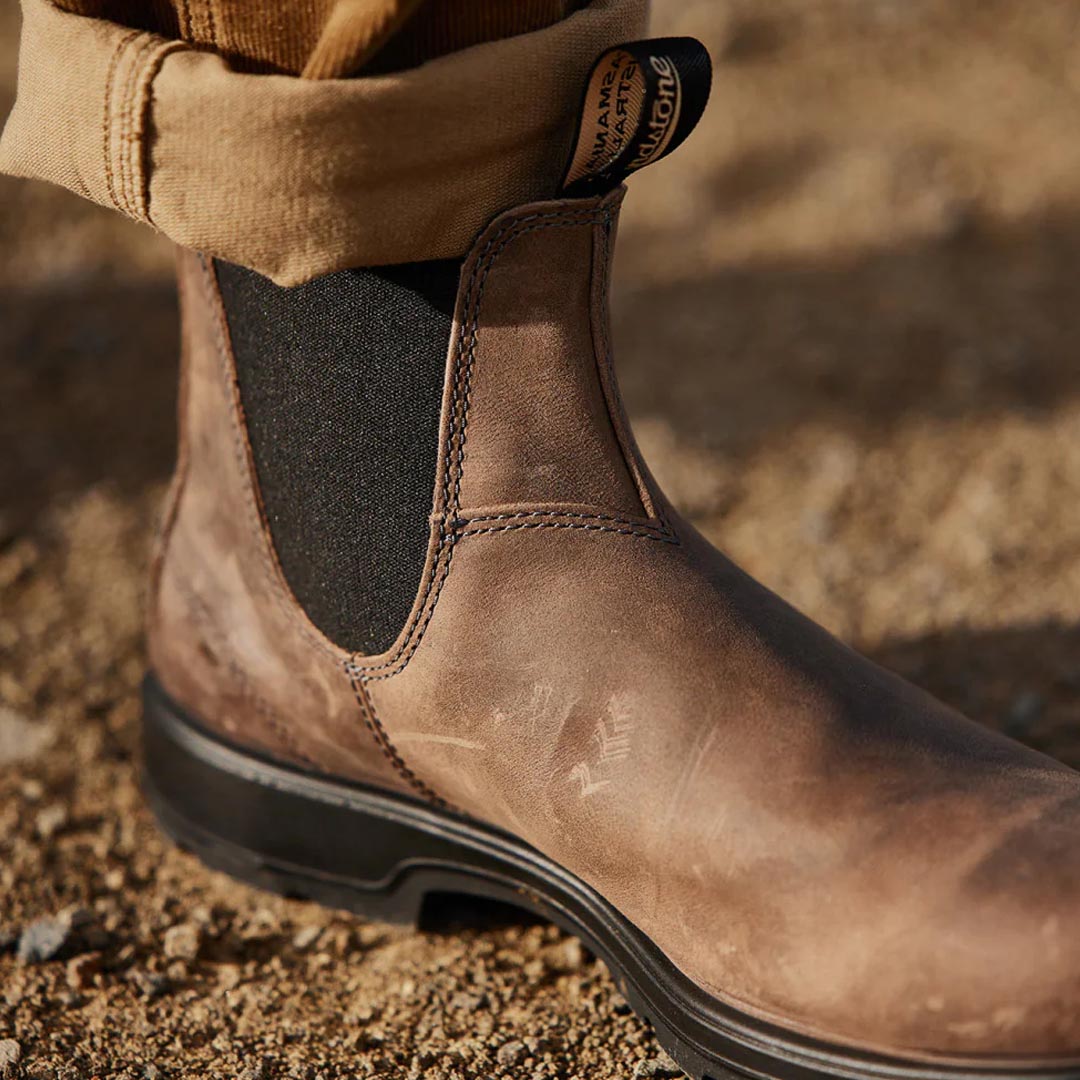 2446 Elastic Sided Boot | Clay