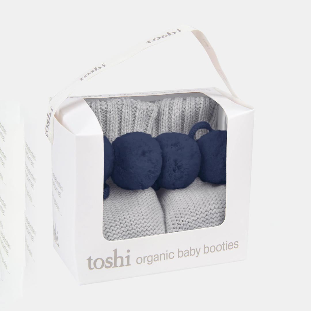 Bobby Organic Booties | Fog