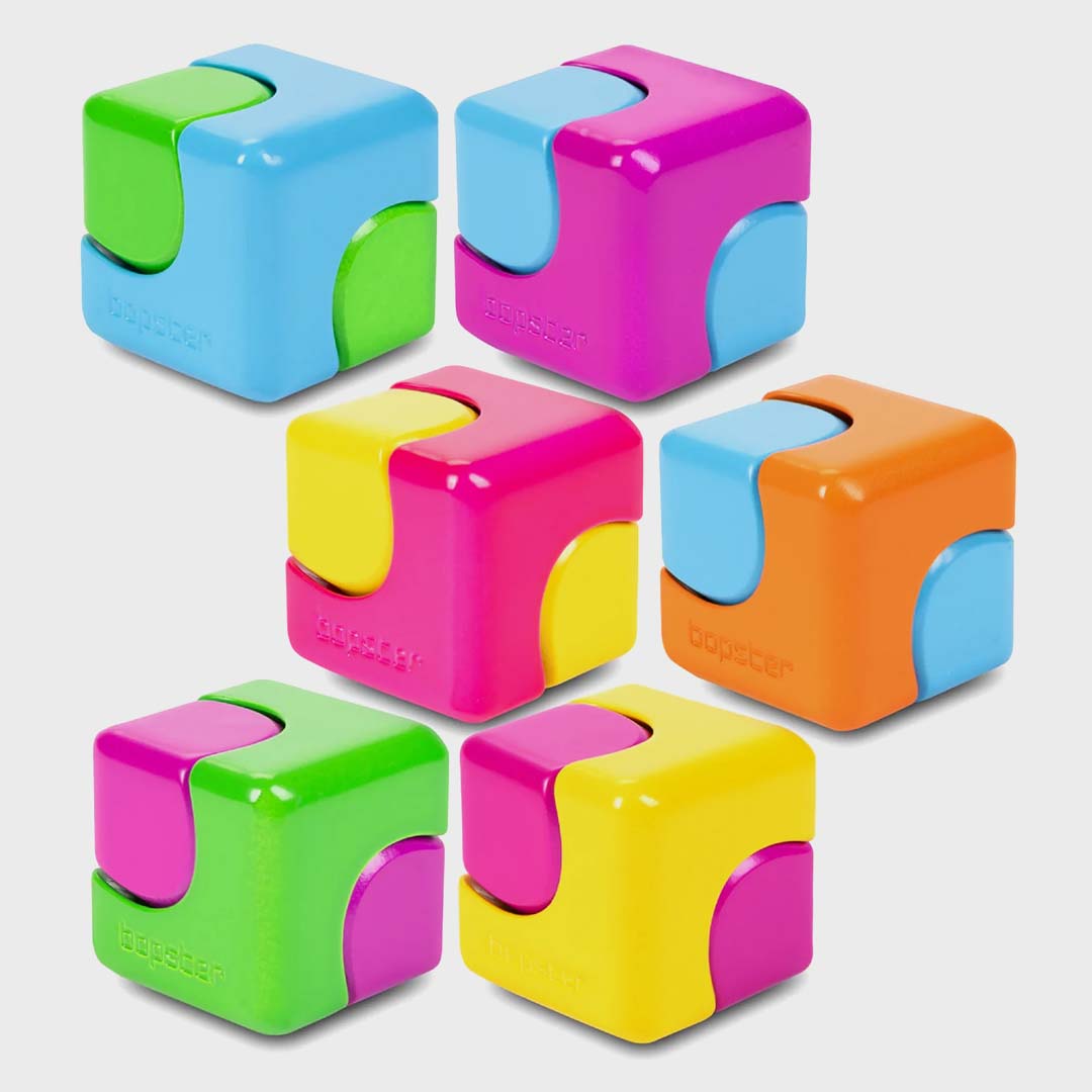 Neon Fidget Cube Spinner (Assorted)