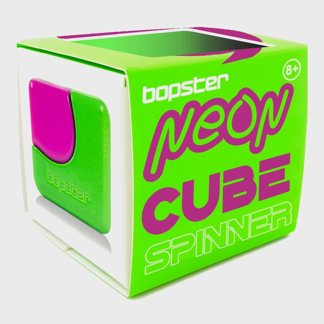 Neon Fidget Cube Spinner (Assorted)