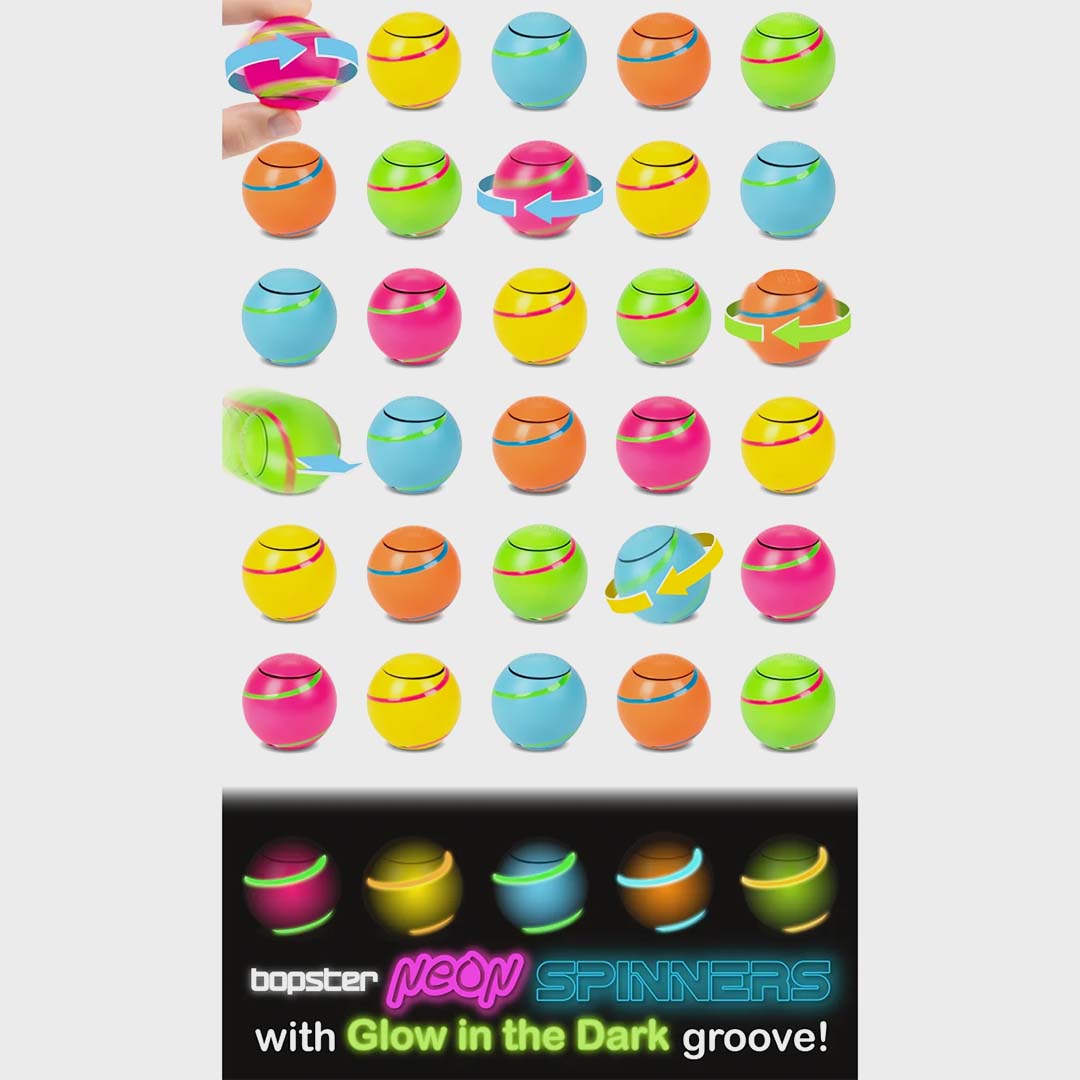 Neon Spin Ball Spinner (Assorted)