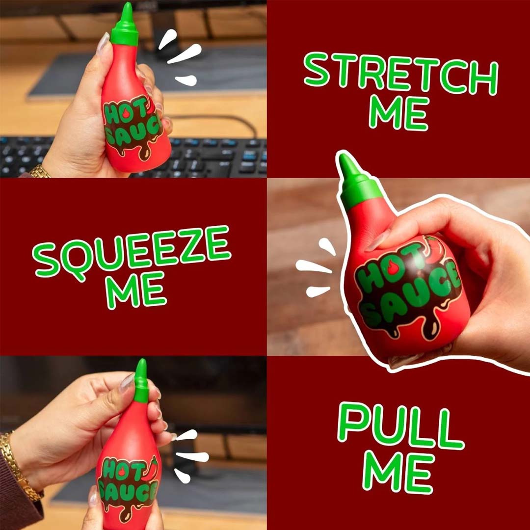Stress Toy | Hot Head Hot Sauce