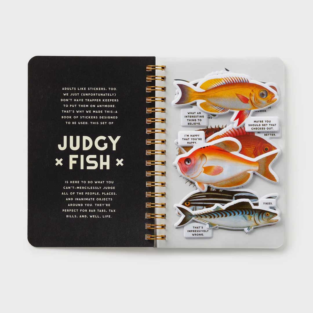Judgy Fish | Sticker Book