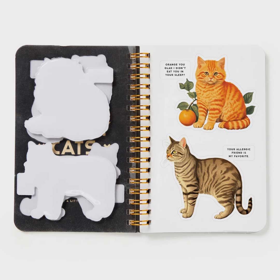 Moody Cats | Sticker Book