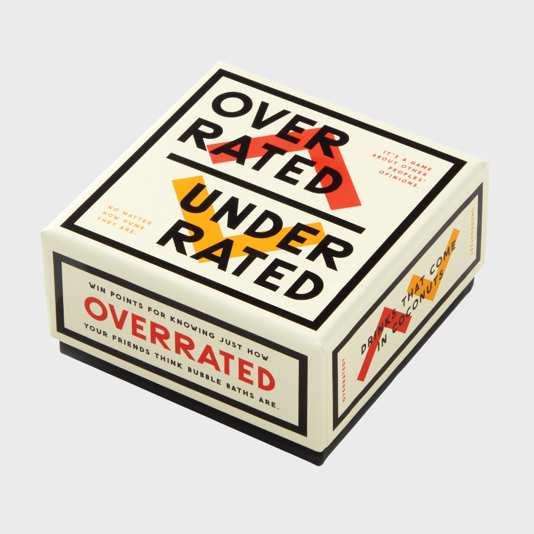 OVERRATED / UNDERRATED |  SOCIAL GAME