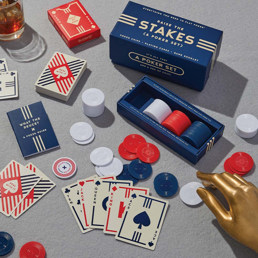 RAISE THE STAKES POKER GAME SET