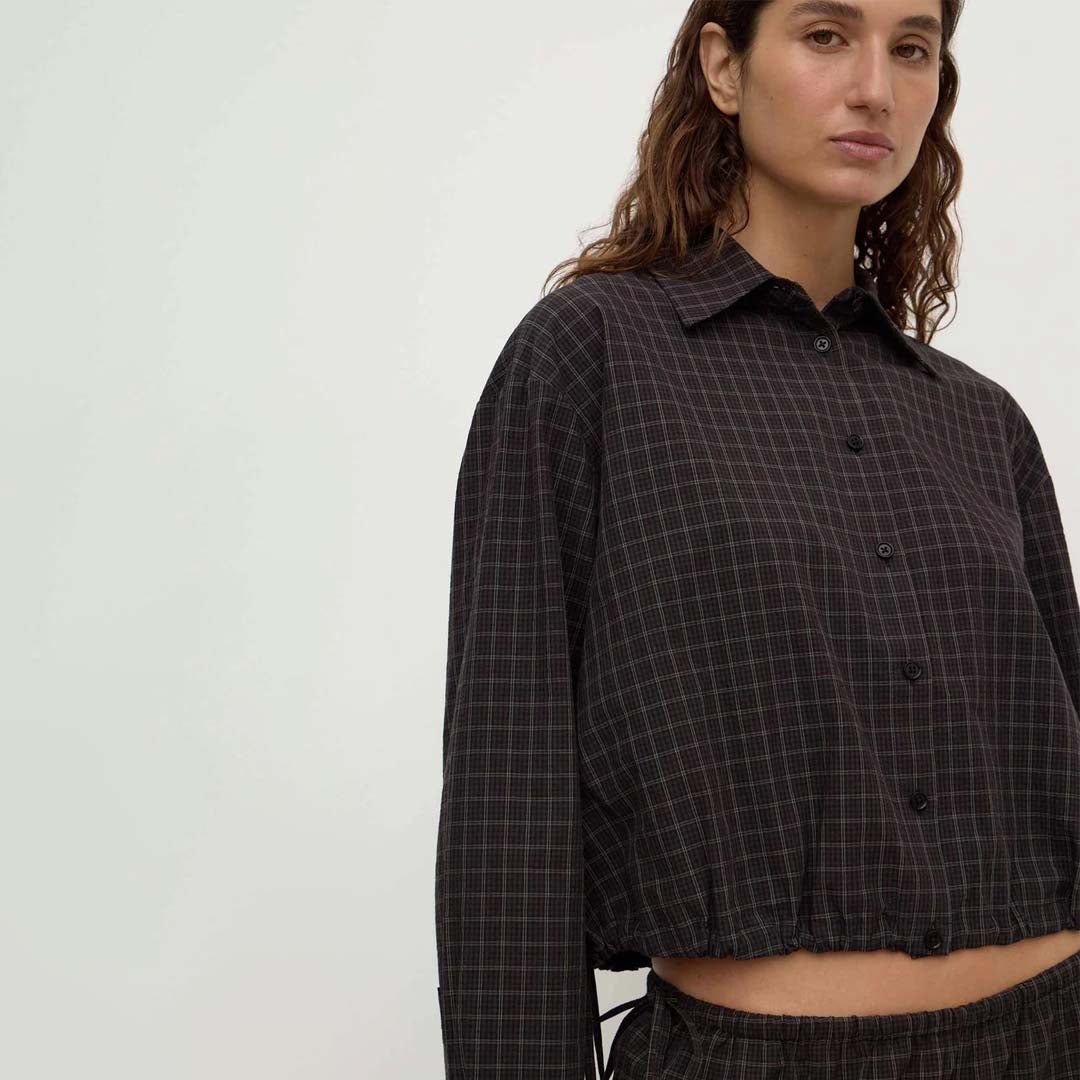 Eddie Check Shirt | Brown Black