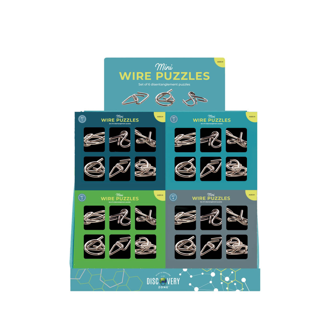 Mini Wire Puzzles | Set of 6 — image 1 of 7