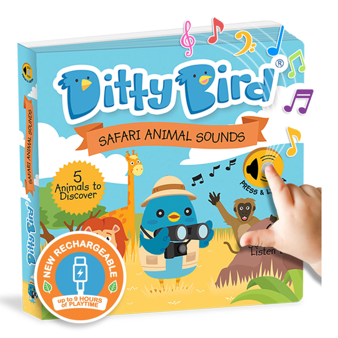 Safari Animal Sounds USB-C Sound Book — image 1 of 6