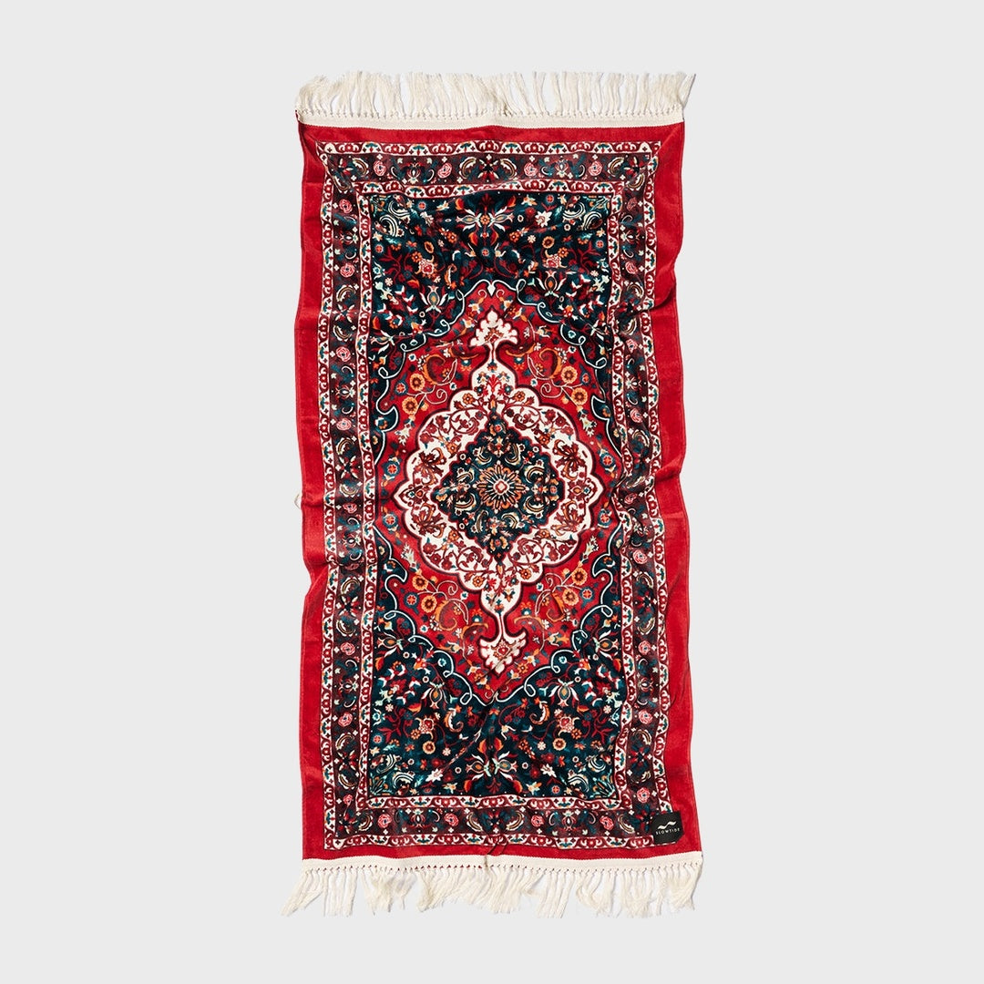 Haven Beach Towel | Burgundy — product view 7