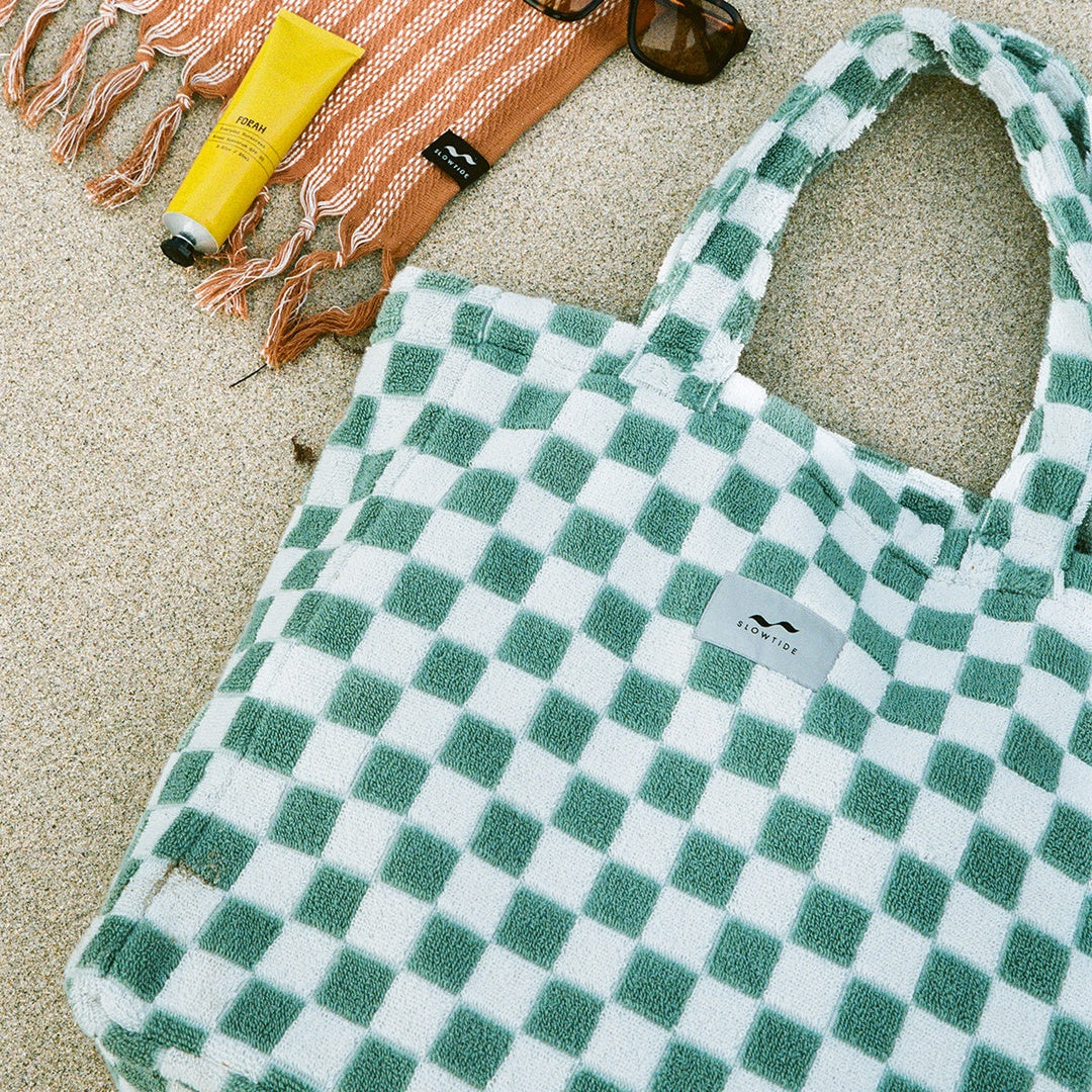 Mate Terry Tote | Sage — supplier scene 4