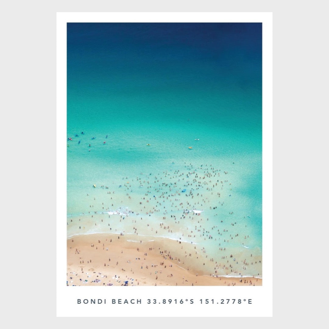 Postcard | Bondi Layers — front artwork