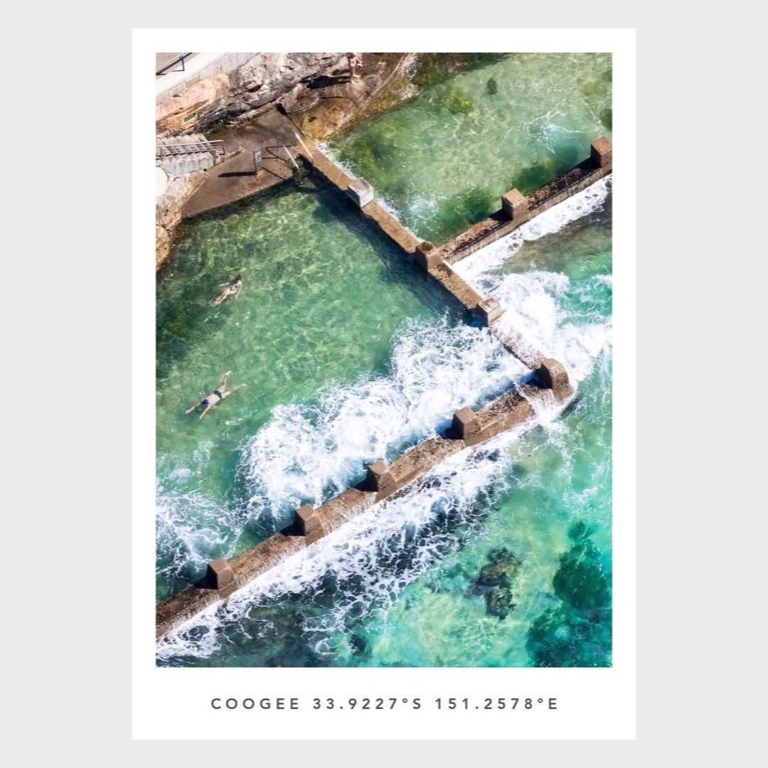 Postcard | Coogee Curves — front artwork