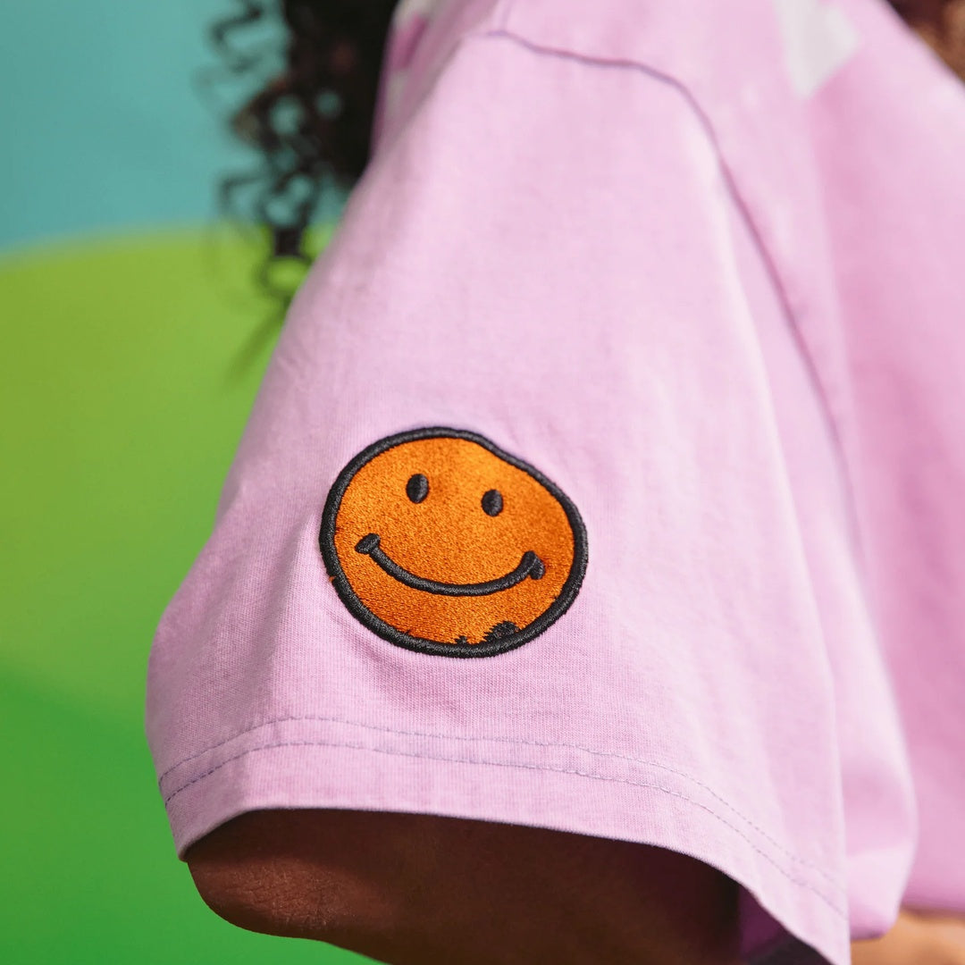The 77 Tee | Purple — garment detail