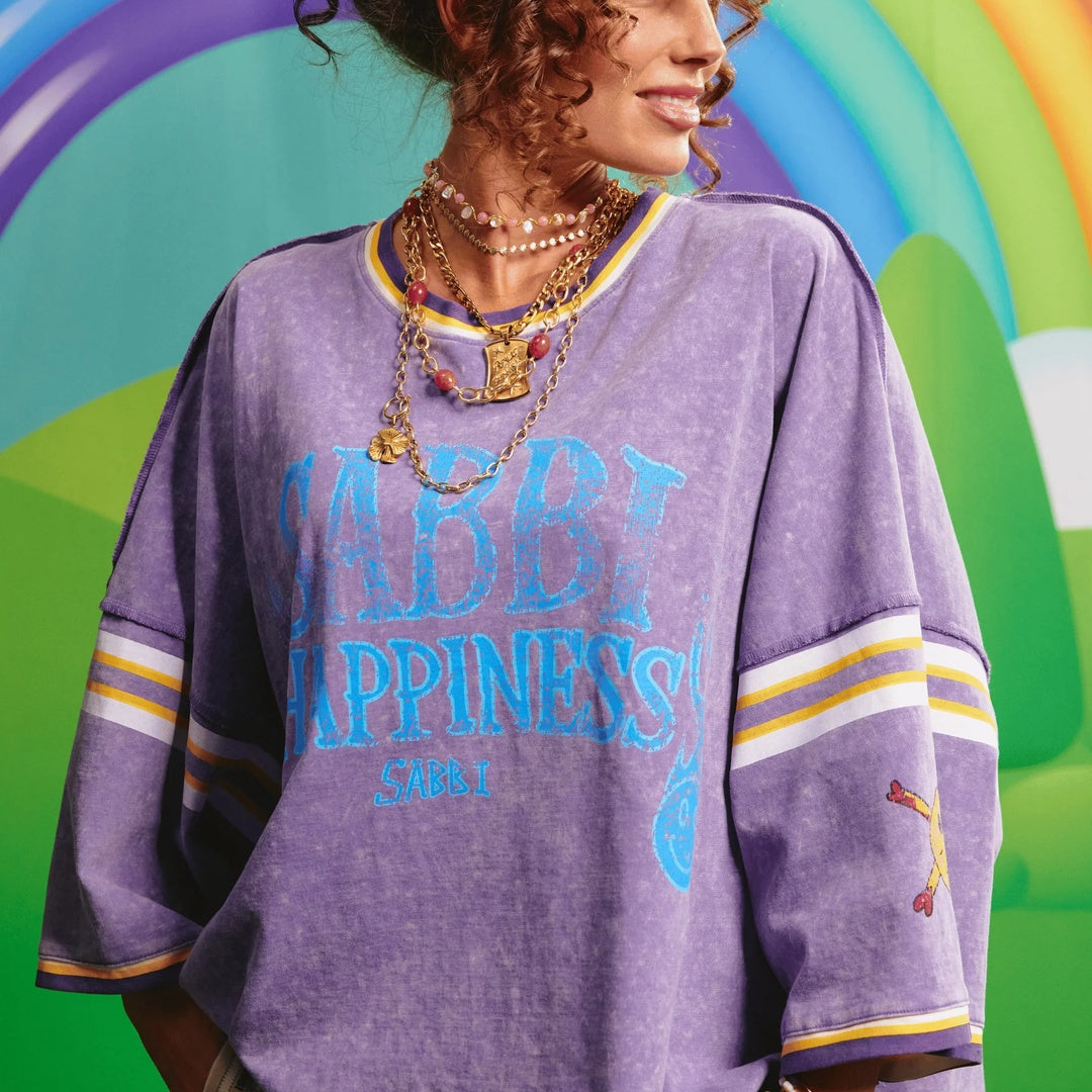 The Glad Rag Tee — garment detail