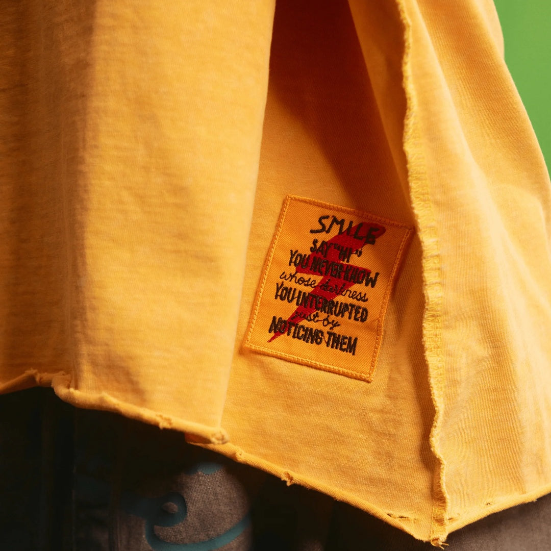 The Happy Hour Tee — garment detail