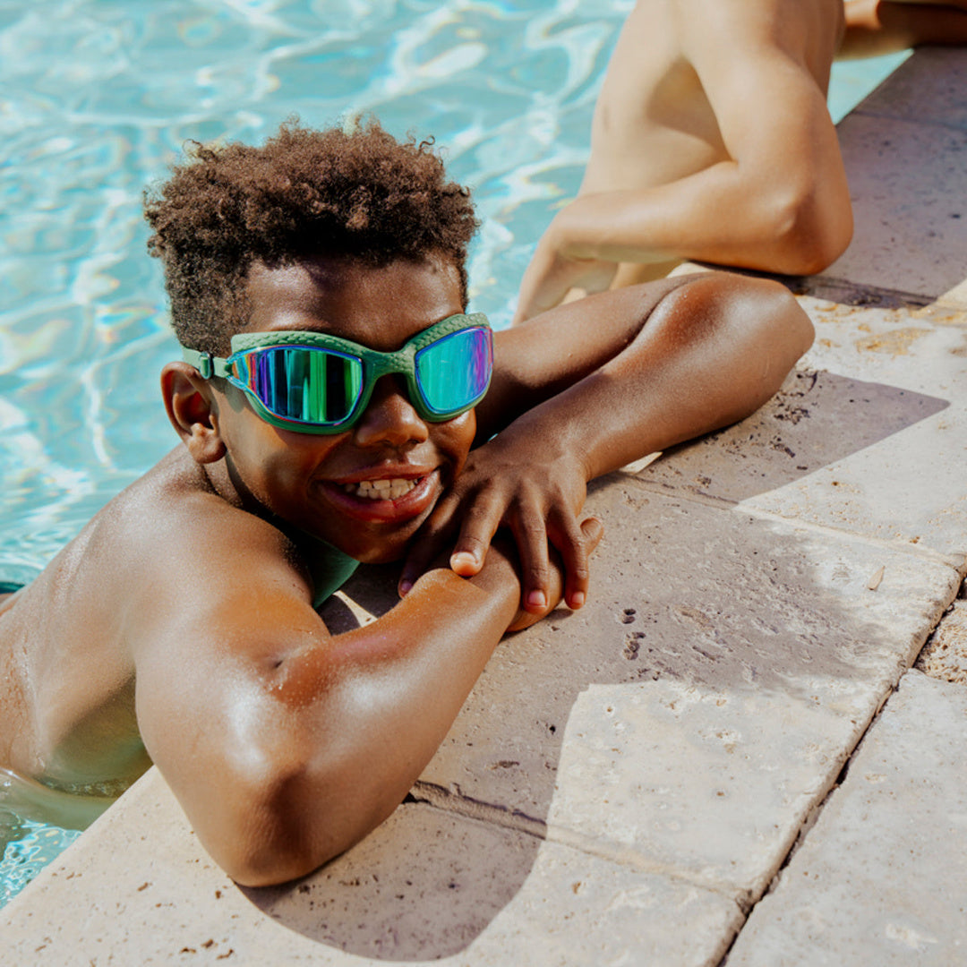 Streamline Goggles | Current Green image 1